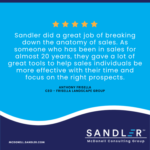 Testimonial - Tony - Frisella